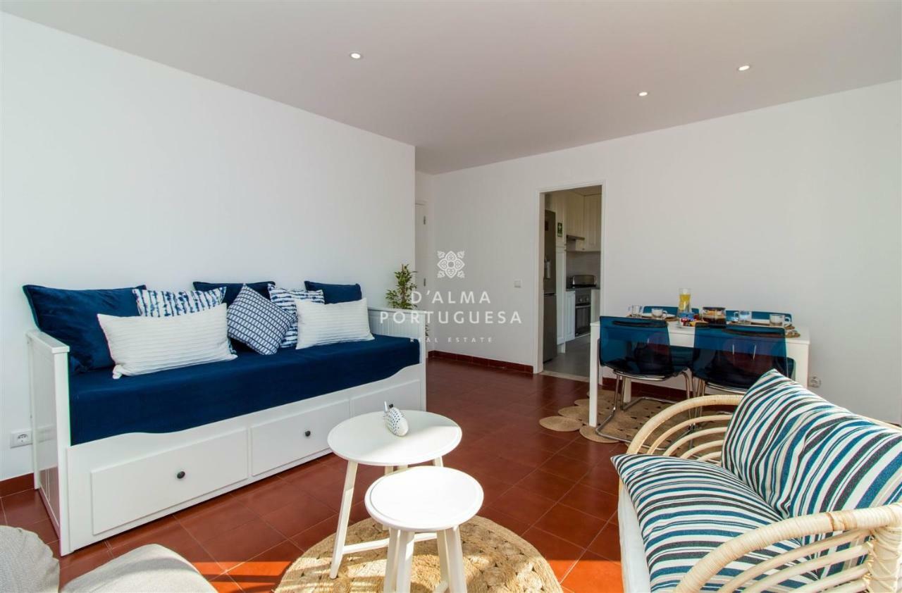 Olhos D'Agua Apartment - D'Alma Olhos Do Mar البوفيرا المظهر الخارجي الصورة