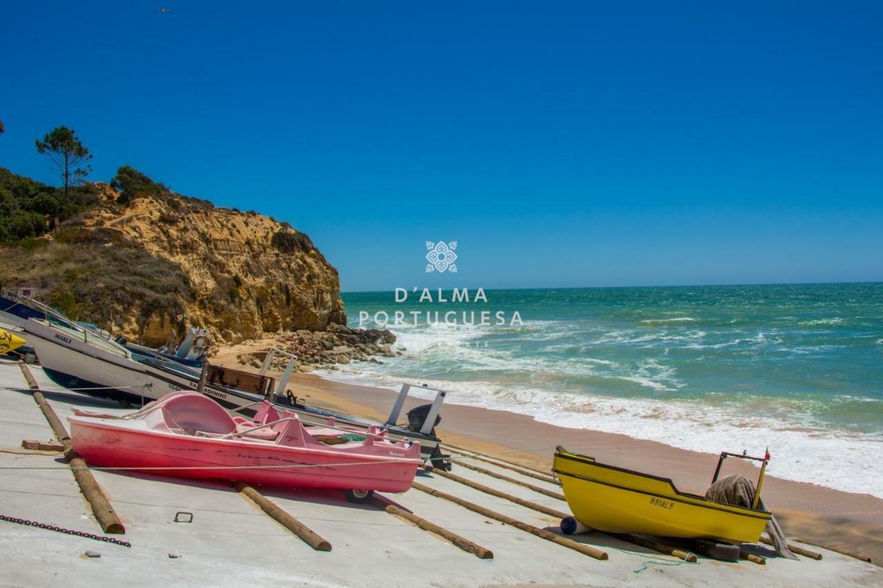 Olhos D'Agua Apartment - D'Alma Olhos Do Mar البوفيرا المظهر الخارجي الصورة