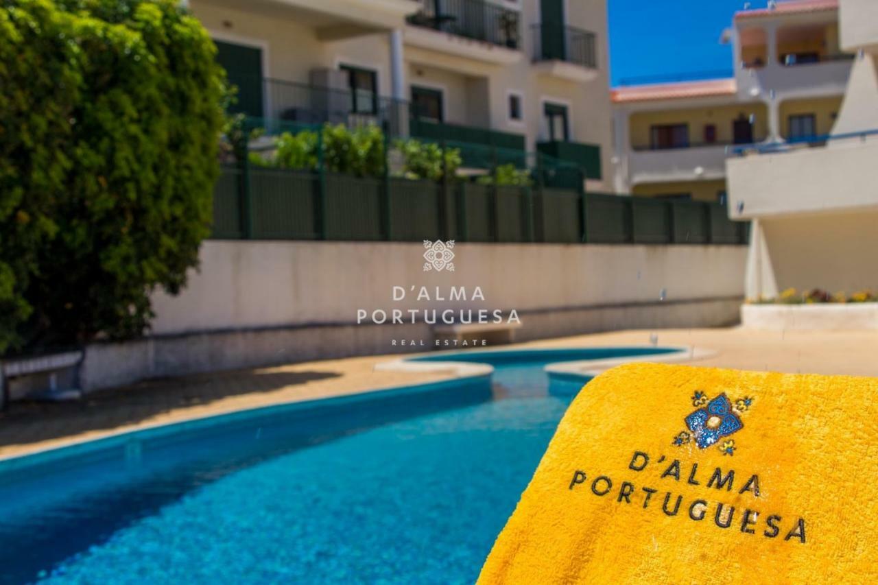 Olhos D'Agua Apartment - D'Alma Olhos Do Mar البوفيرا المظهر الخارجي الصورة